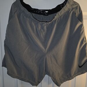 Nike Charcoal Gray Sports Shorts